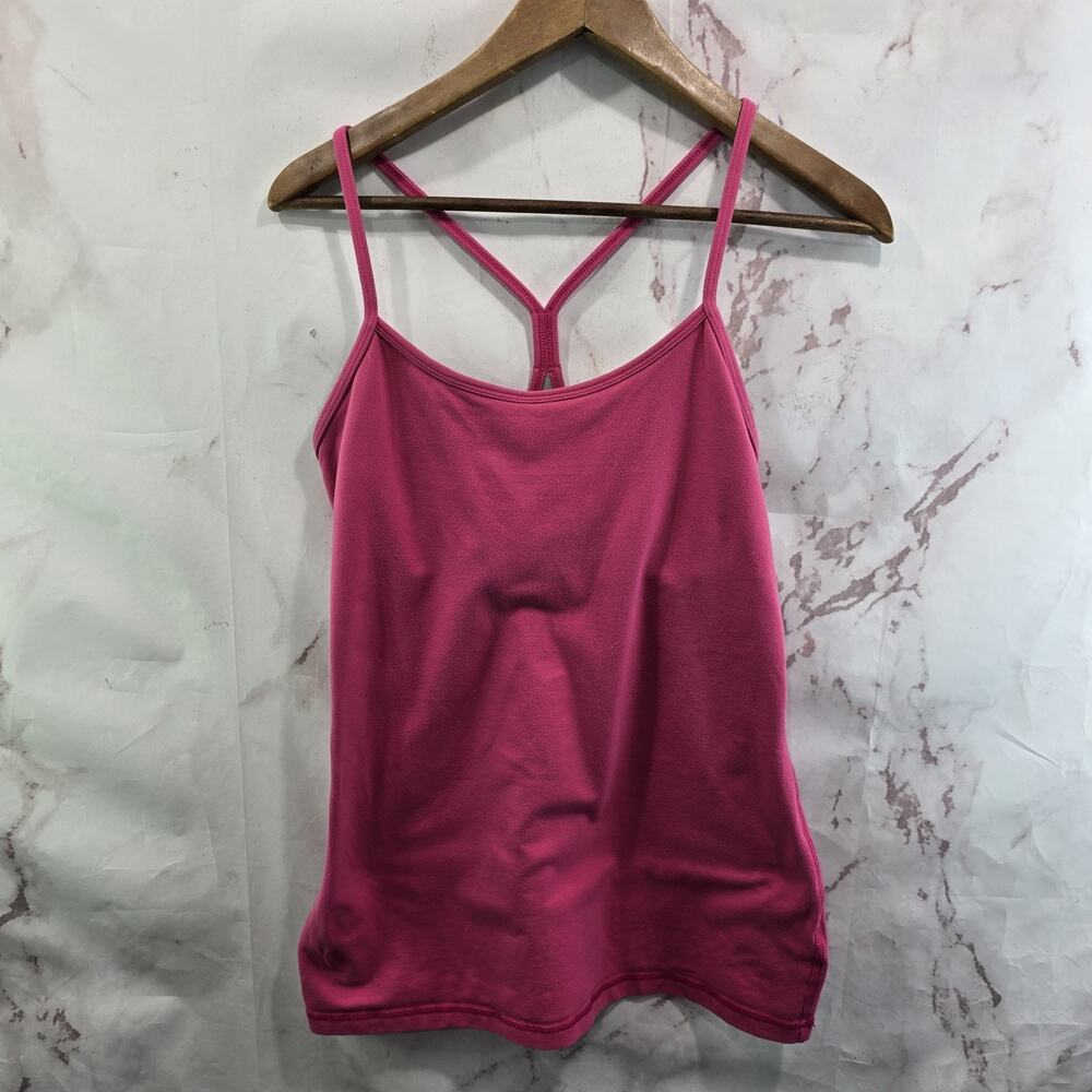 lululemon athletica Pink Strappy Tank Top
